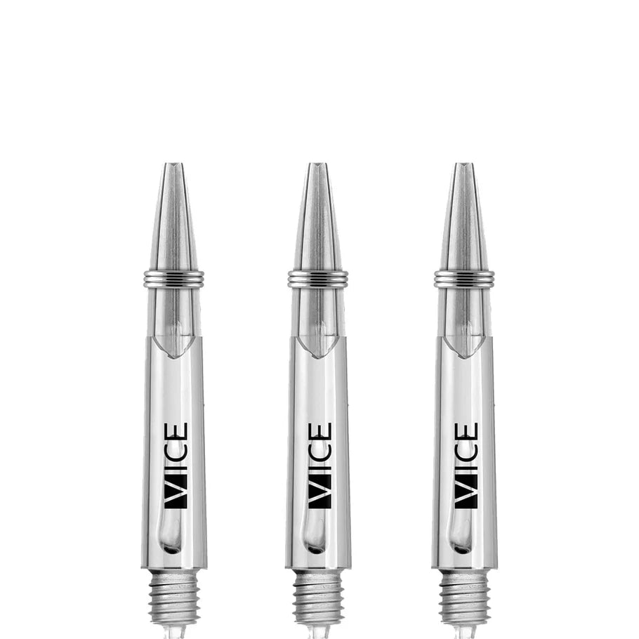 One80 Proplast Vice Dart Shafts - Clear - Short