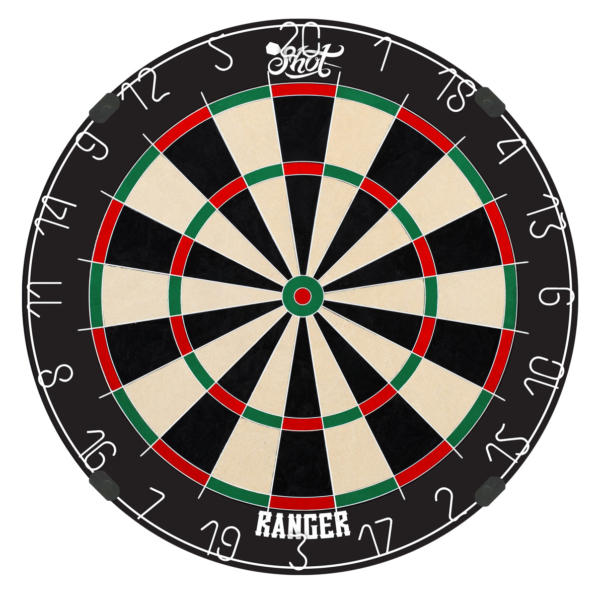 Shot Ranger Bristle Dartboard