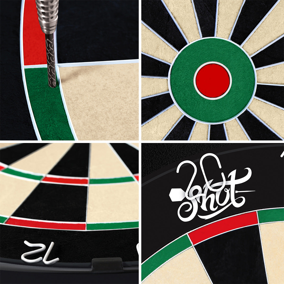 Shot Bandit Bristle Dartboard Generation 4