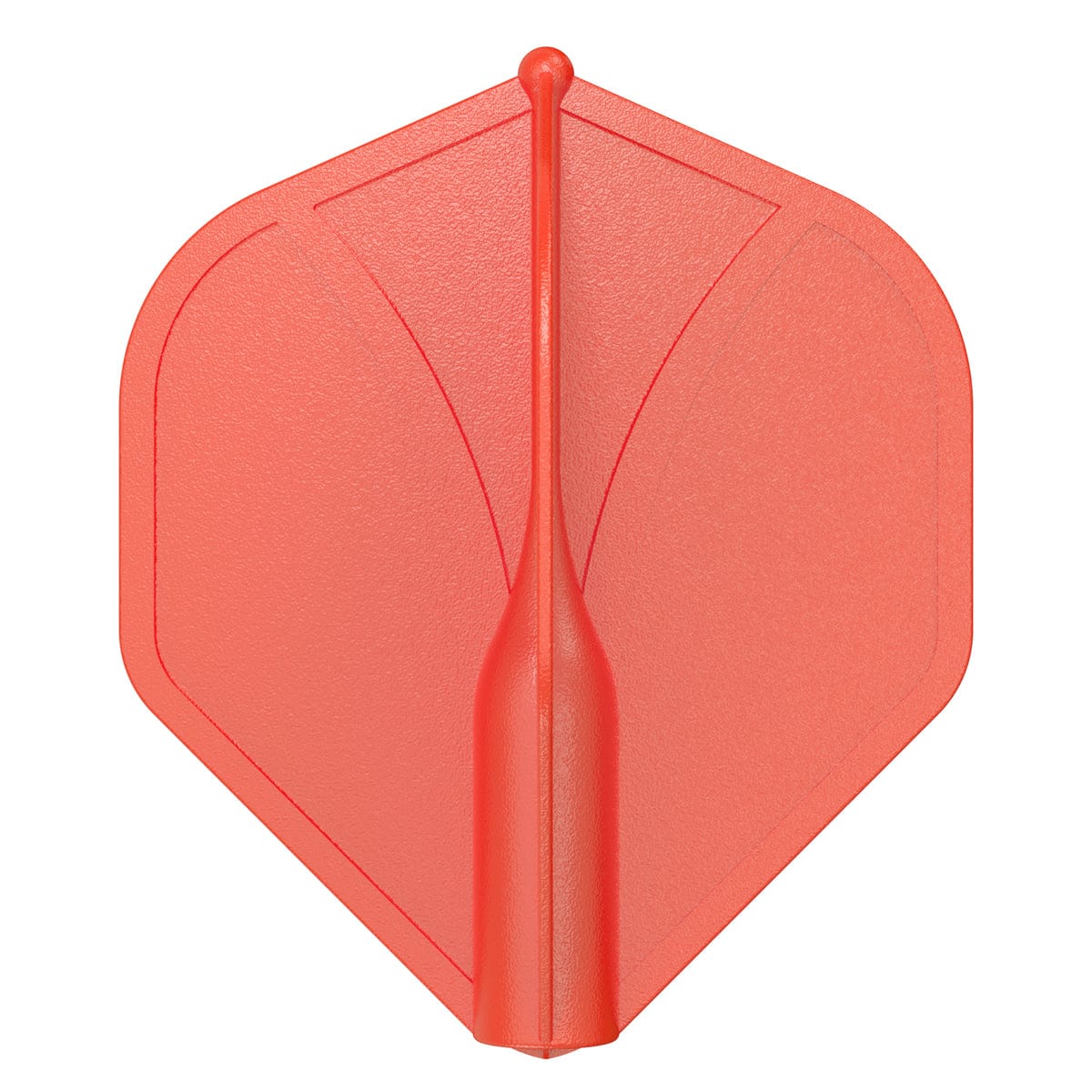 Shot Airfoil Molded Dart Flight Set - Red