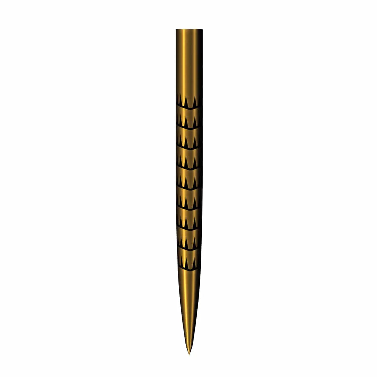 Shot Badlands Tracks - Gold Ti Steel Tip Dart Points 38mm