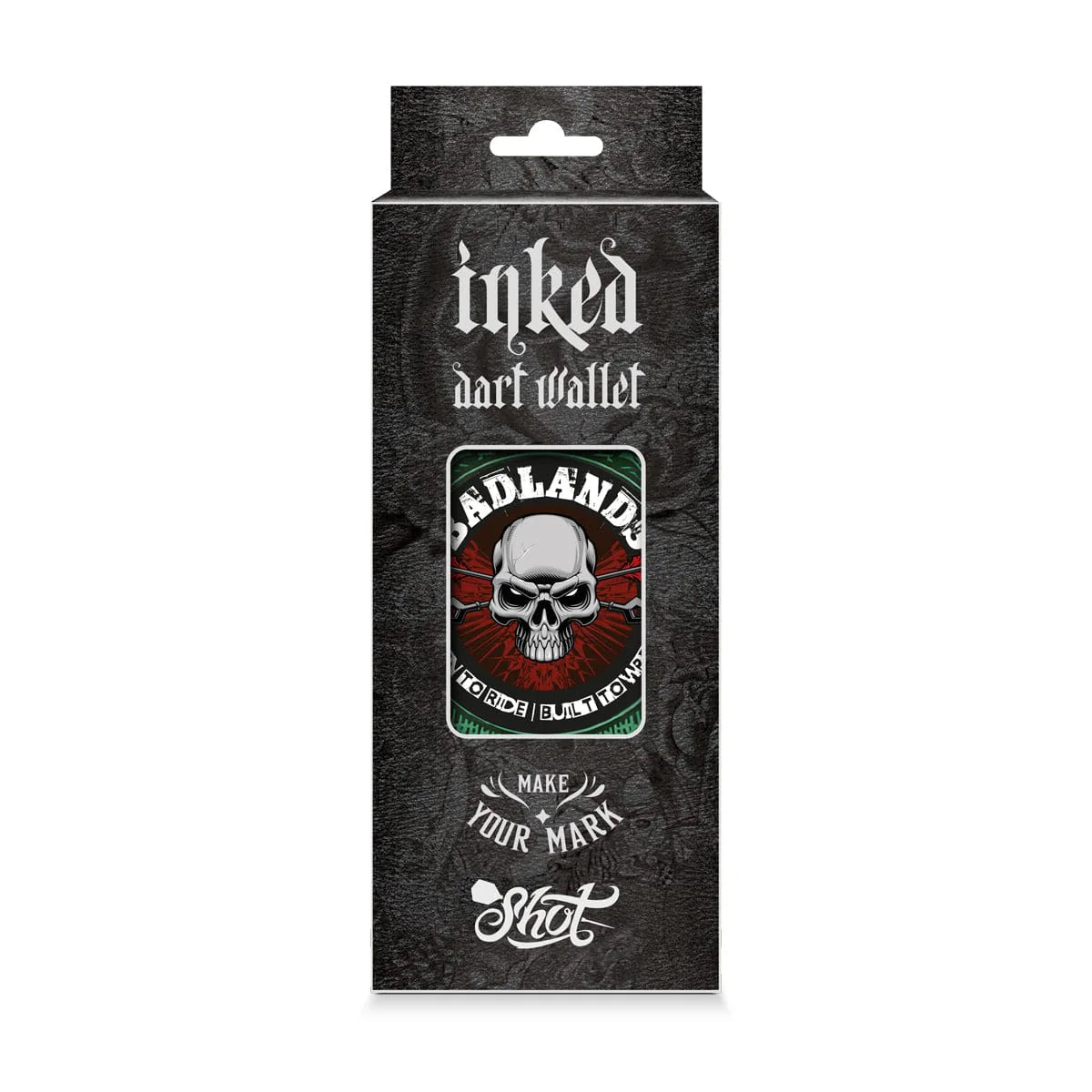 Shot Badlands Inked Dart Wallet - Green