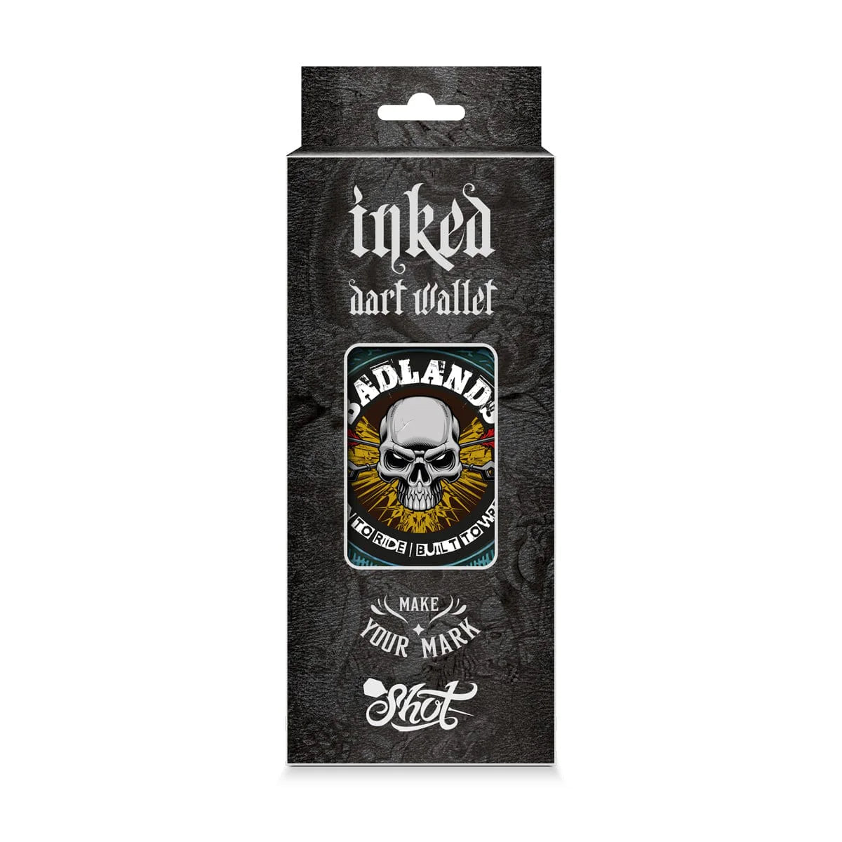 Shot Badlands Inked Dart Wallet - Blue