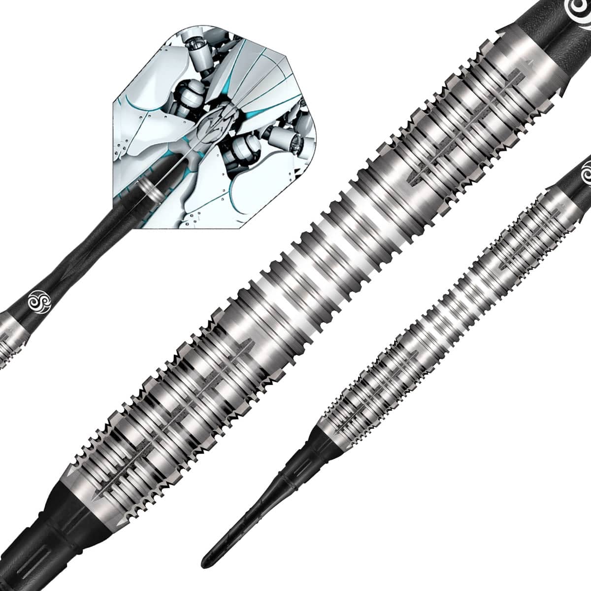 Shot AI Scorpula Soft Tip Dart Set-90% Tungsten-20gm