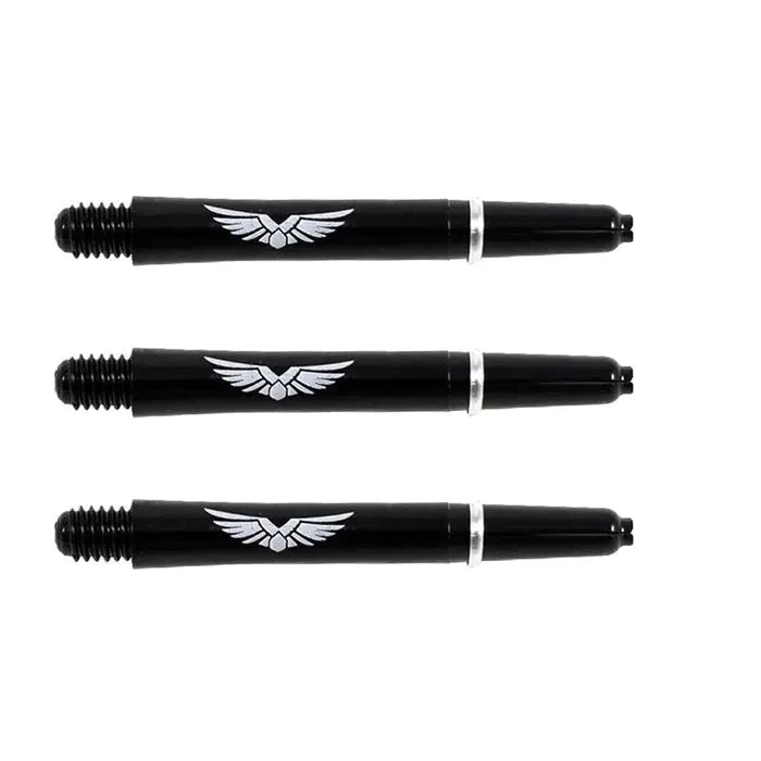 Shot Eagle Claw Dart Shafts - Black - In Between