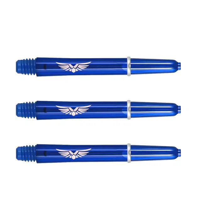 Shot Eagle Claw Dart Shafts - Blue - In Between