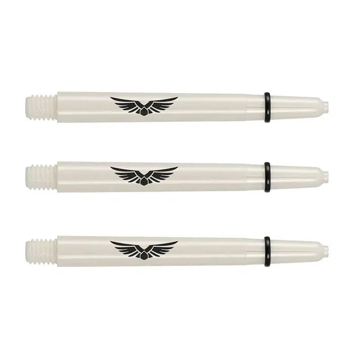 Shot Eagle Claw Dart Shafts - Bone White - Medium