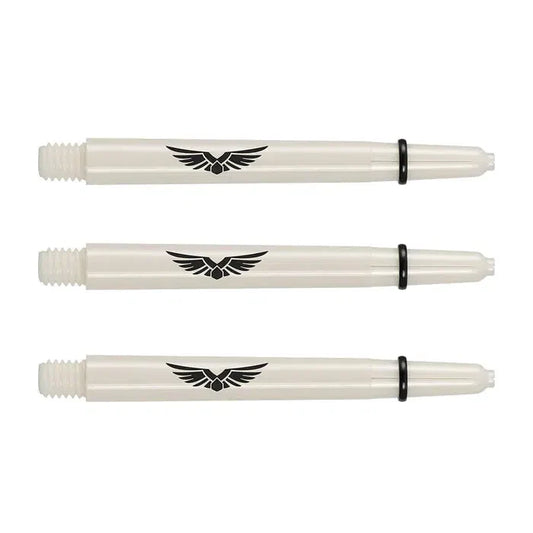 Shot Eagle Claw Dart Shafts - Bone White - Medium