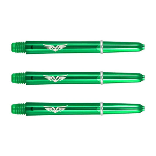 Shot Eagle Claw Dart Shafts - Green - Medium
