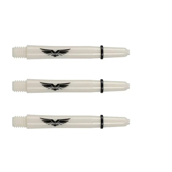 Shot Eagle Claw Dart Shafts - Bone White - Short