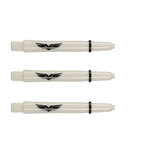 Shot Eagle Claw Dart Shafts - Bone White - Short