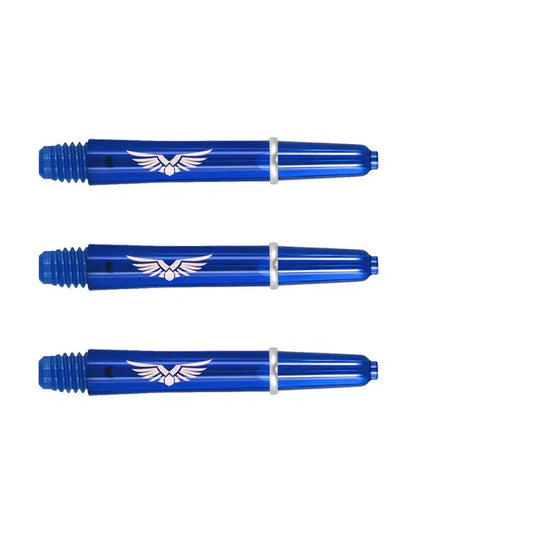 Shot Eagle Claw Dart Shafts - Blue - Short