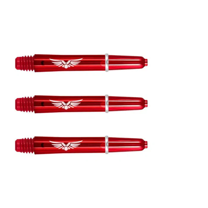 Shot Eagle Claw Dart Shafts - Red - Short