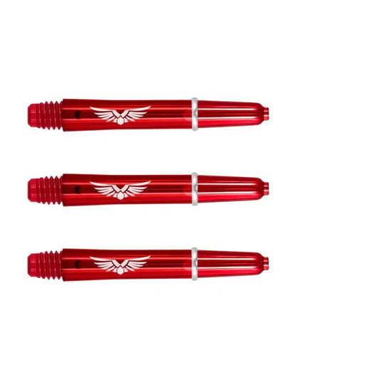 Shot Eagle Claw Dart Shafts - Red - Short