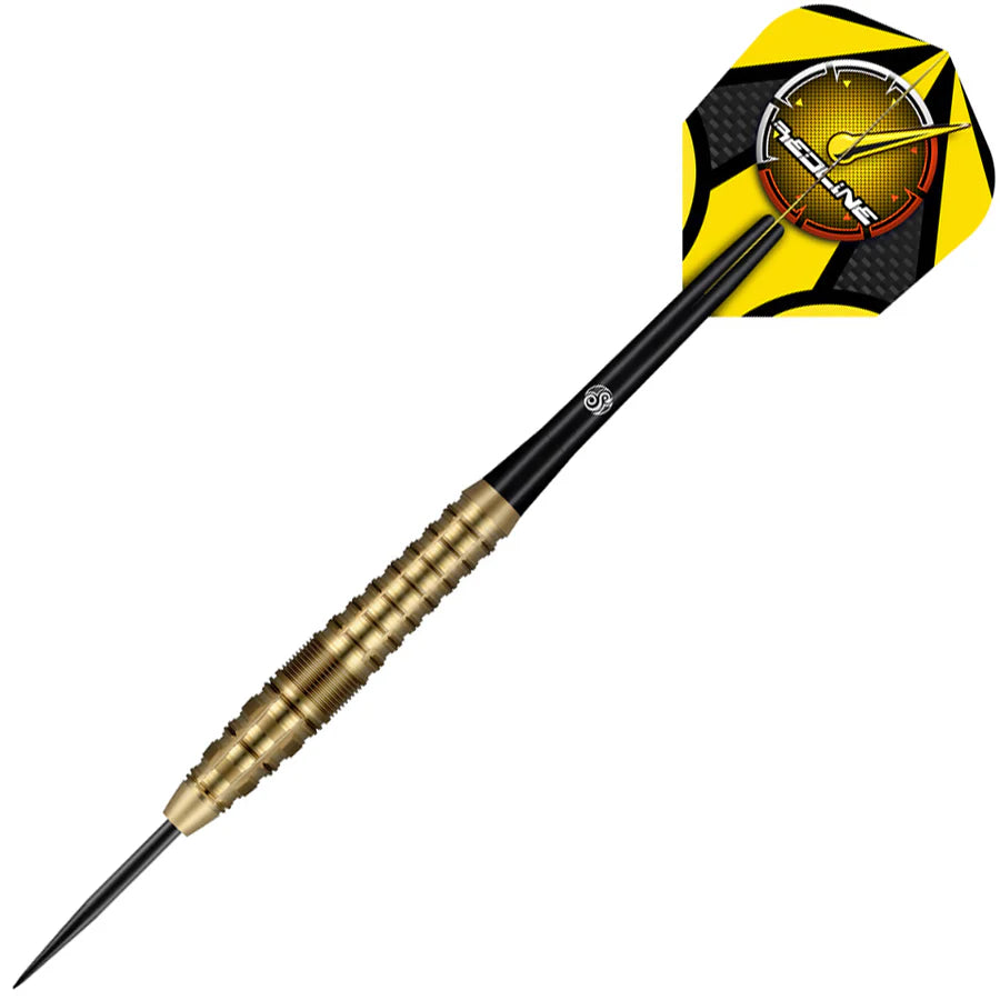 Shot Redline G1ZM0 Steel Tip Dart Set-80% Tungsten Barrels-23gm