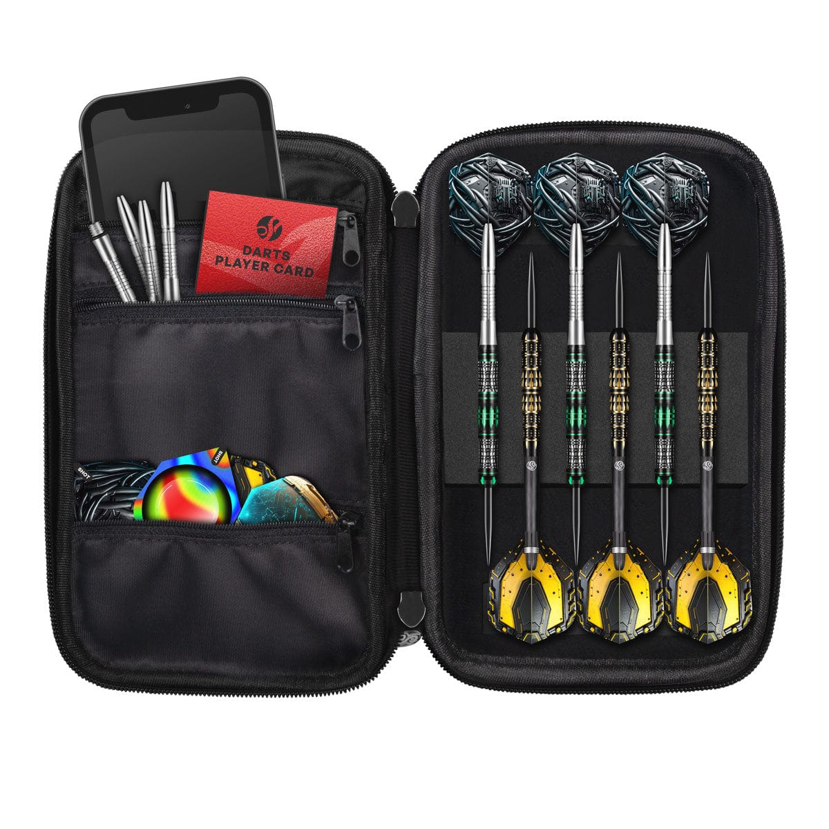 Shot AI Mecha Tactical Darts Case-Two Set Dart Wallet