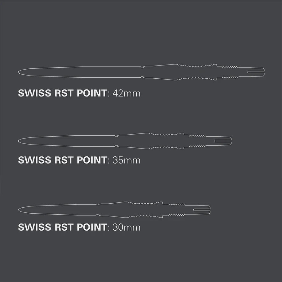 Target Signature Swiss RST Steel Point - Silver 42mm