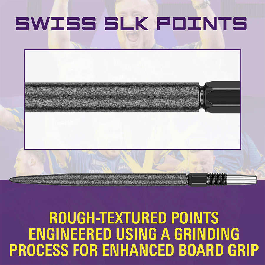 Target Swiss SLK Steel Point - Black 42mm