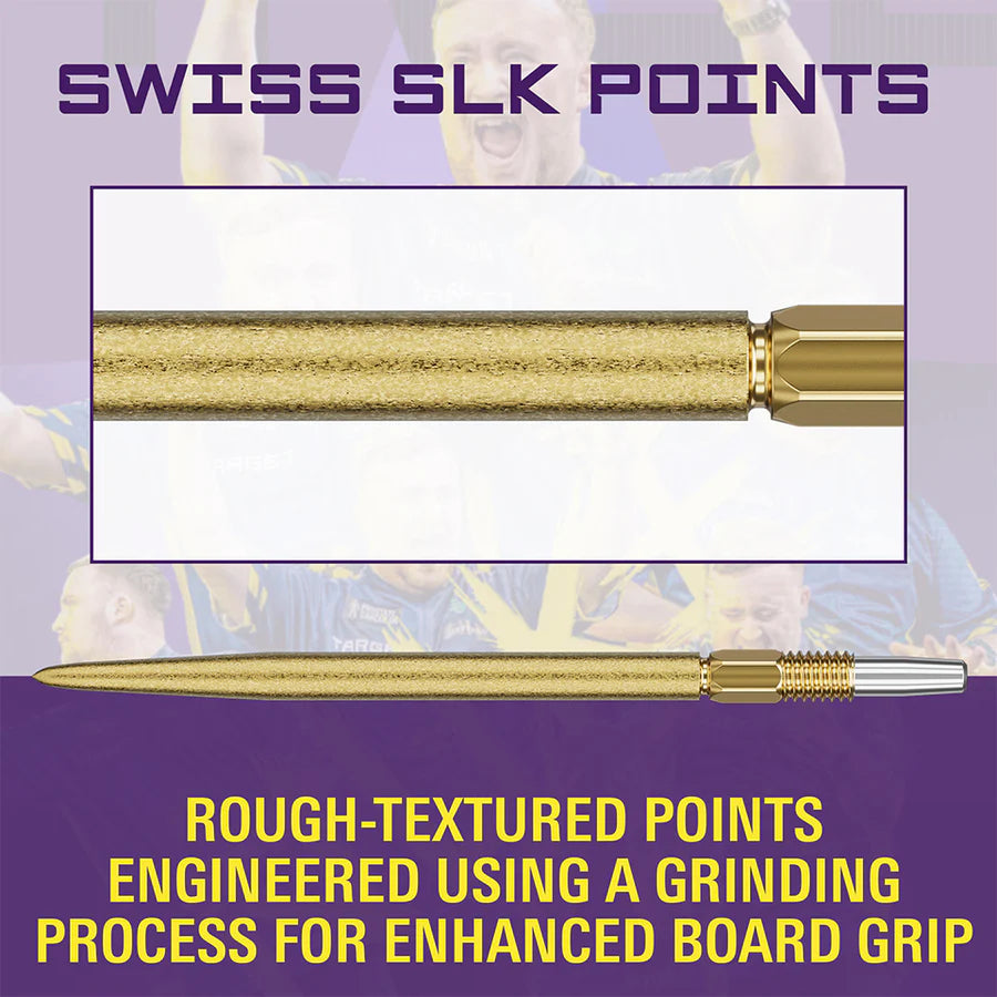 Target Swiss SLK Steel Point - Gold 35mm