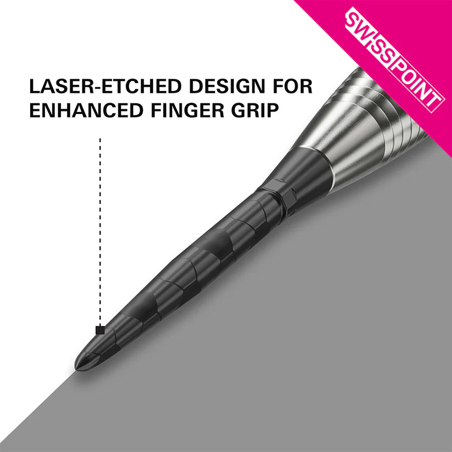Target Swiss Storm Onyx Steel Point - Black 35mm
