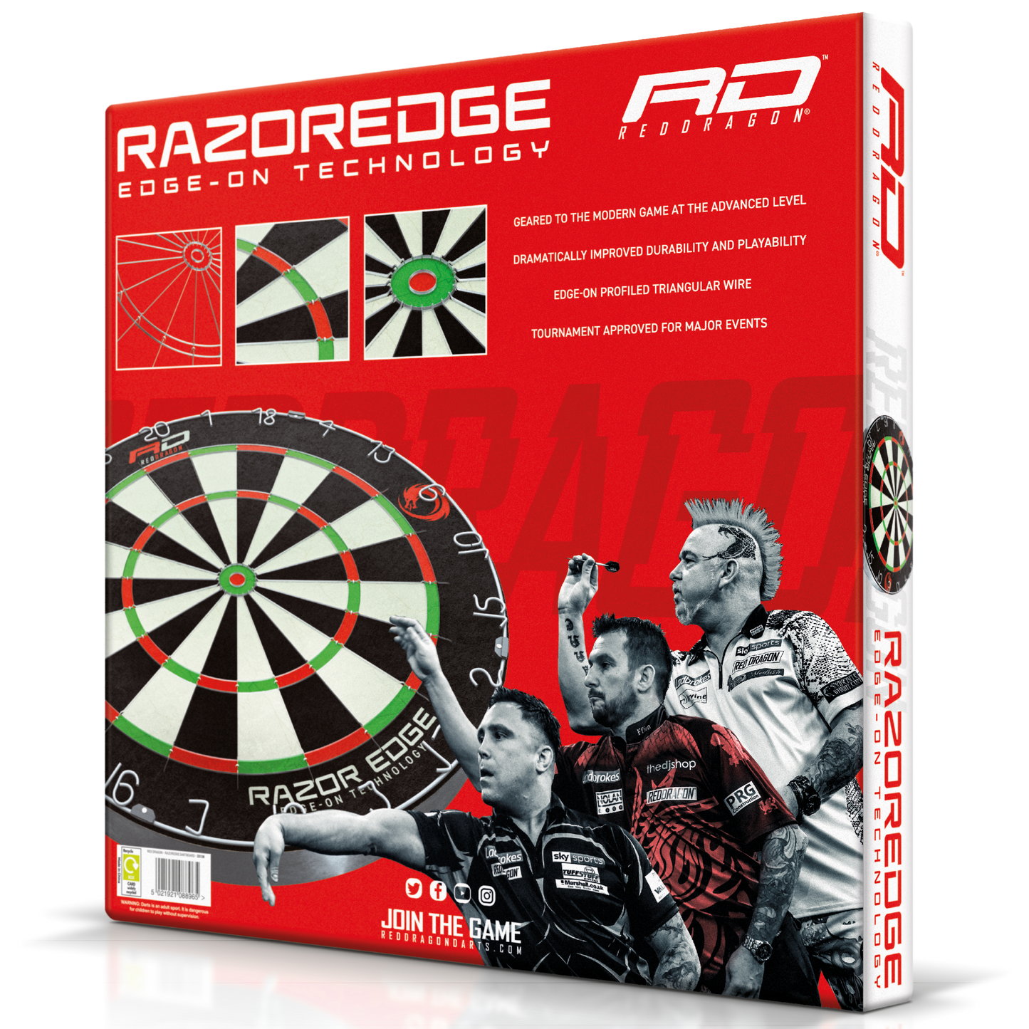 Red Dragon Razor Edge Dartboard