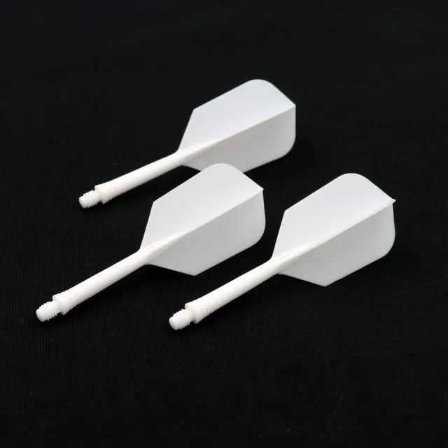 CUESOUL ROST AK5 Integrated Dart Shaft & Flight - Slim Shape - Medium - White