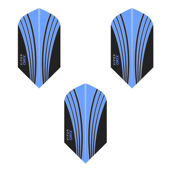 Viper V-100 Flights Oryx Slim Blue/Black Dart Flights
