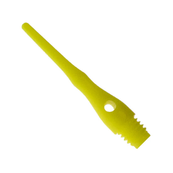 Viper Tufflex Tips III 2BA 100Ct Soft Dart Tips - Neon Yellow