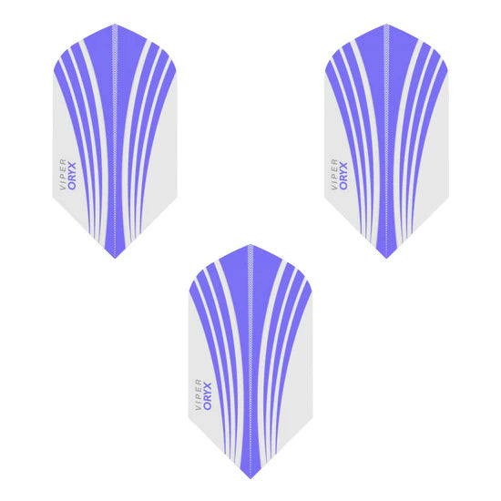 Viper V-100 Flights Oryx Slim Navy Blue/White Dart Flights