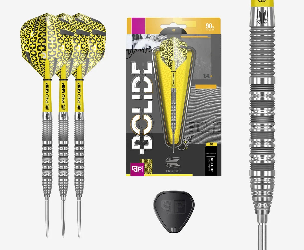 Target Bolide 01 Swiss Point Steel Tip Darts - 25gm