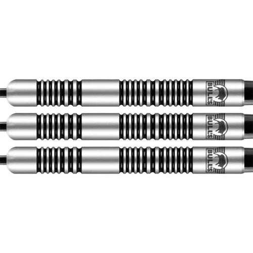Bull's NL Lightning White 90% Tungsten 21 gram Steel Tip Dart Set