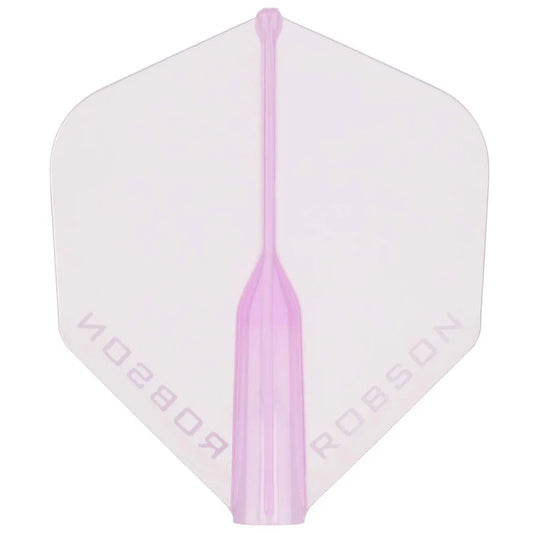 Robson Plus Crystal Dart Flights - Standard Pink