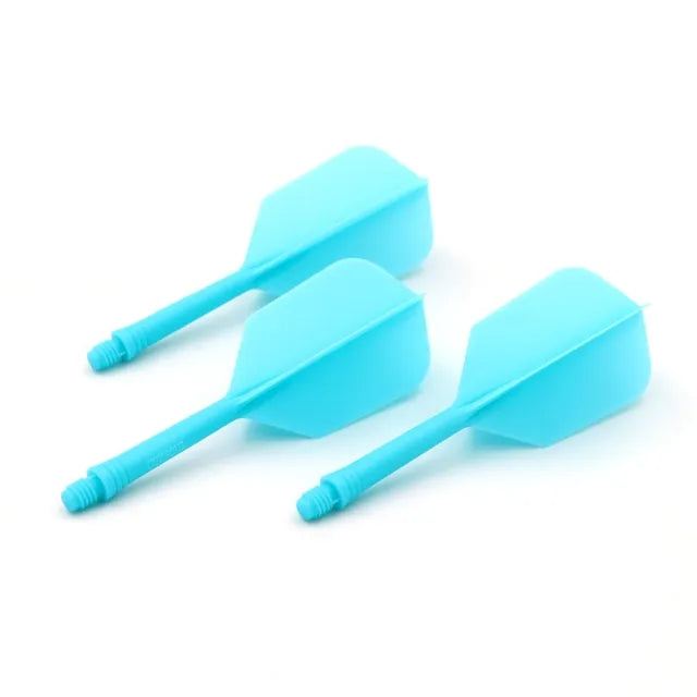 CUESOUL ROST AK5 Integrated Dart Shaft & Flight - Slim Shape - Medium - Blue