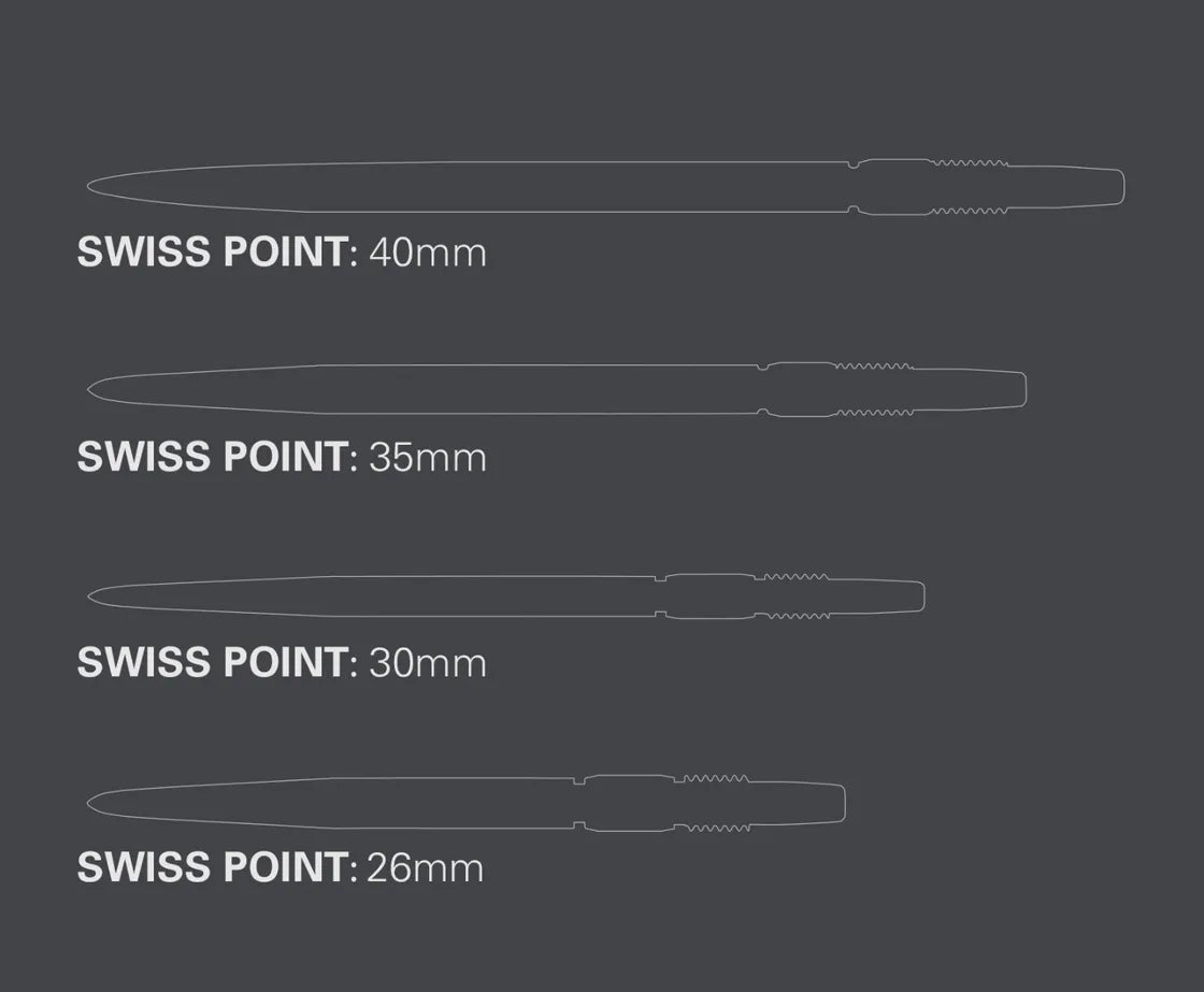 Target Swiss Chrono Steel Point - Silver 35mm