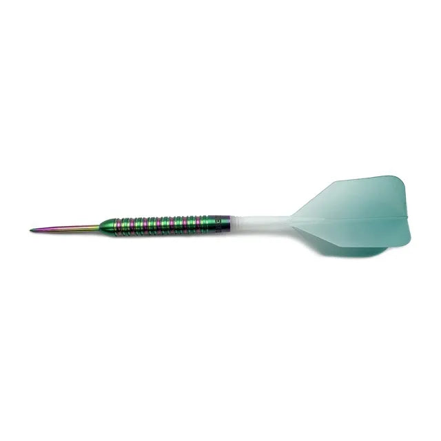 CUESOUL Green Gem Stone 21 gram 90% Tungsten Steel Tip Dart Set w/ ROST Flights