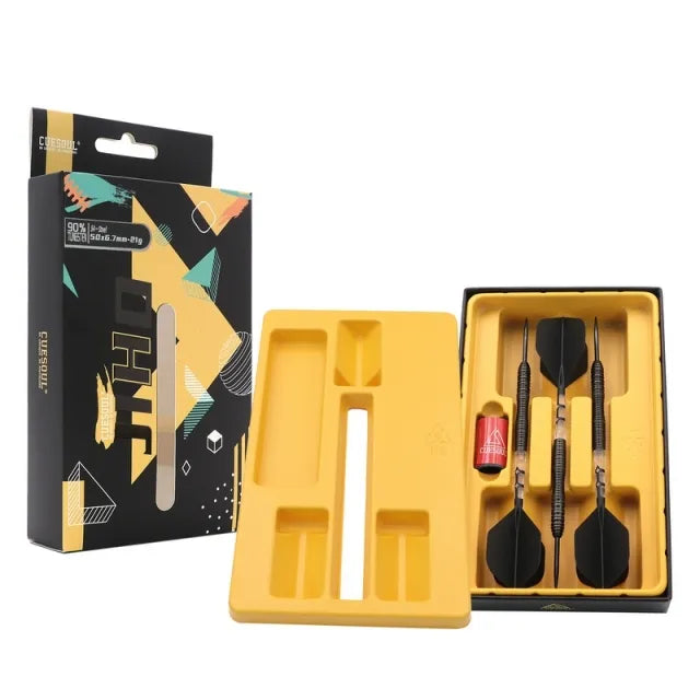 CUESOUL JIHO S4 21 gram 90% Tungsten Steel Tip Dart Set w/ ROST T19 Flight