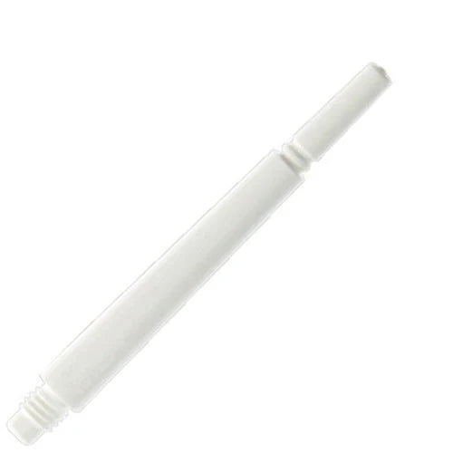 Cosmo Fit Flight Gear Normal Spinning Dart Shafts - Super Medium #6 (35.0mm) White
