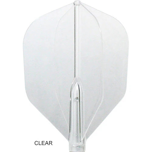 Cosmo Fit Flight Air Dart Flights - Shape Clear