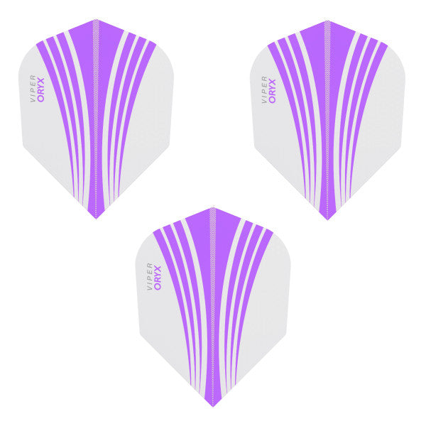 Viper V-100 Oryx Dart Flights Standard Purple/White