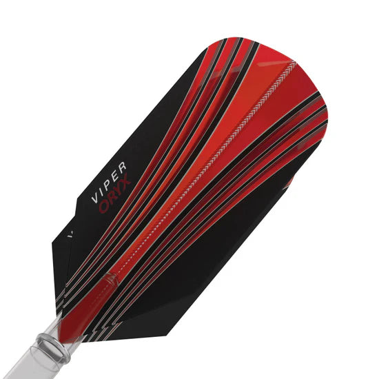 Viper V-100 Flights Oryx Slim Red/Black Dart Flights