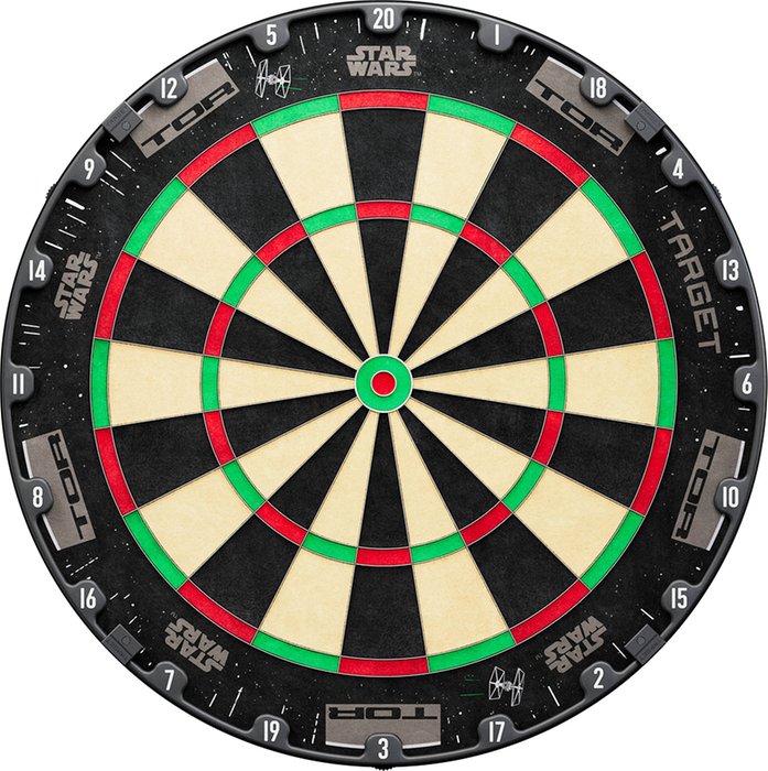Target Star Wars Millennium Falcon Tor Steel Tip Dartboard And Surround Bundle