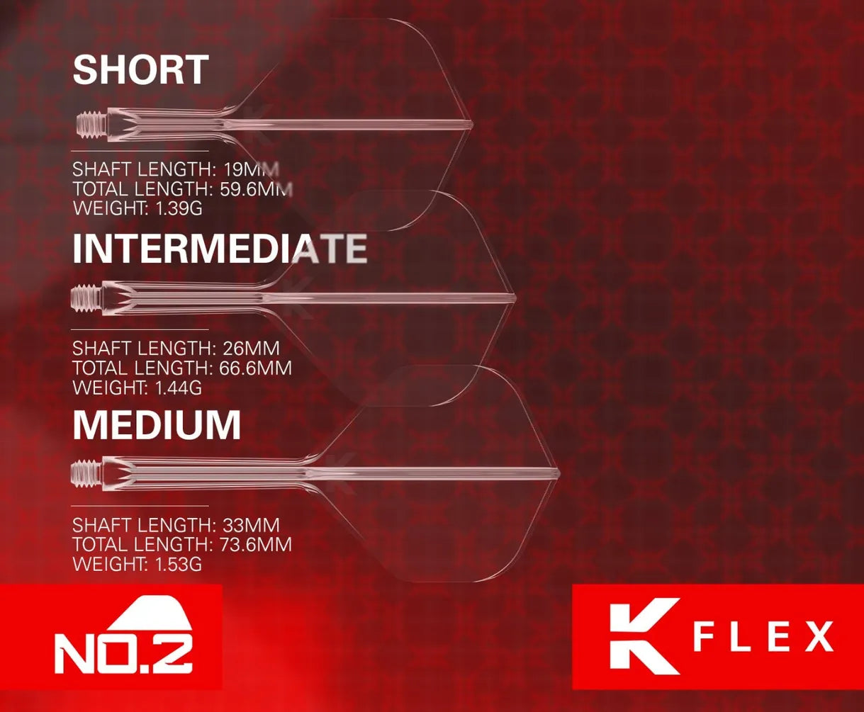 Target K-Flex Flight System No. 2 Medium Neon Orange