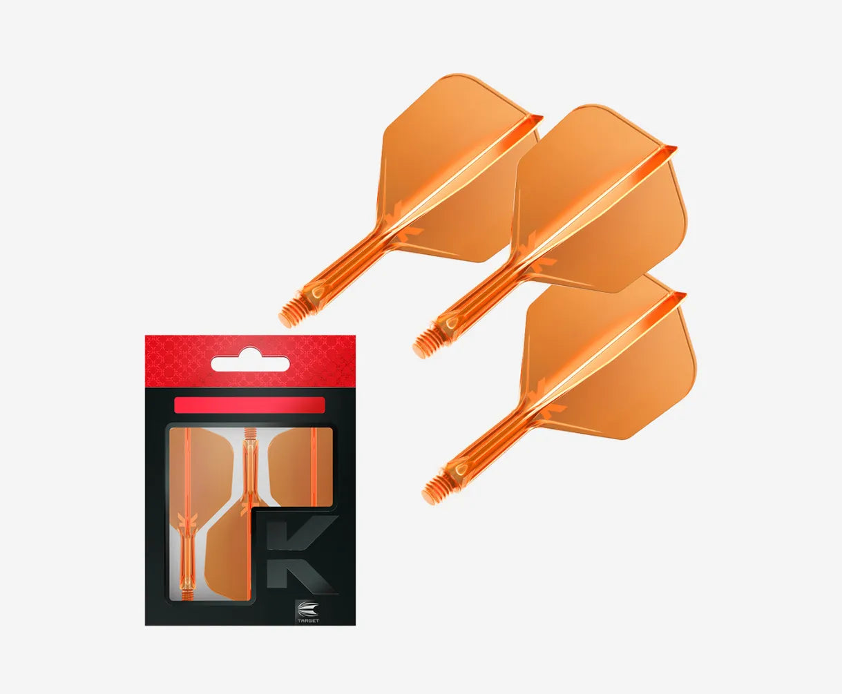 Target K-Flex Flight System No. 6 Intermediate Neon Orange