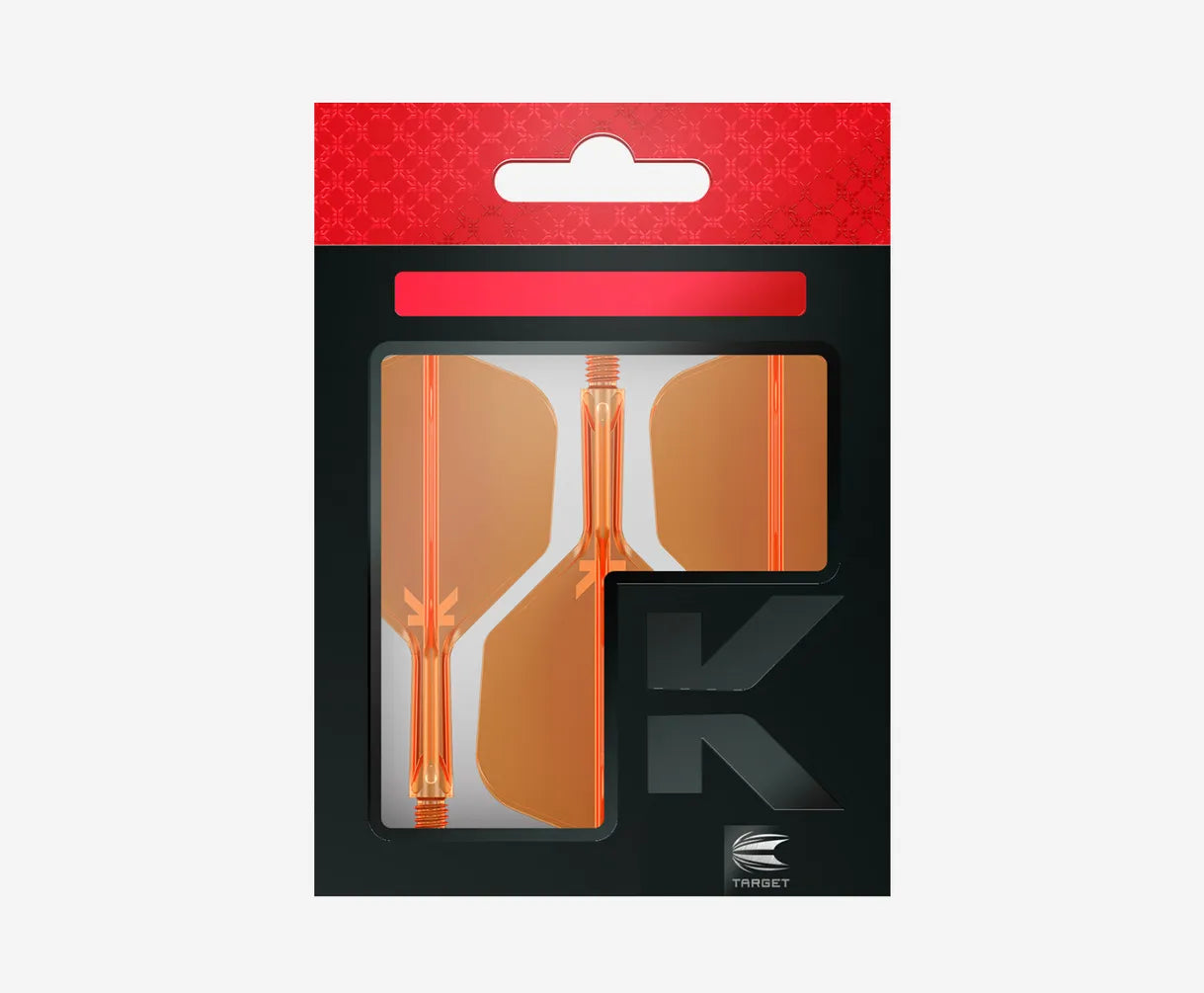 Target K-Flex Flight System No. 6 Intermediate Neon Orange