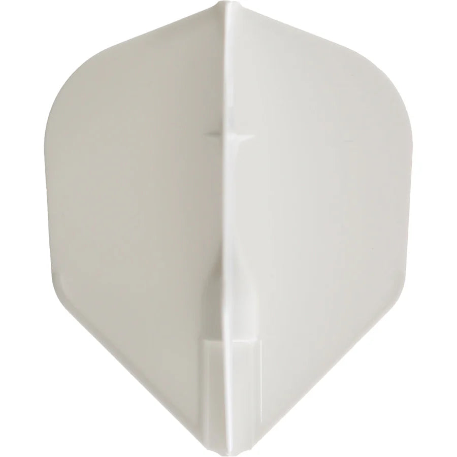 L-Style Champagne Fantom L3 Dart Flights - Hard Plastic, Pre-Shaped For Soft/Steel Tip