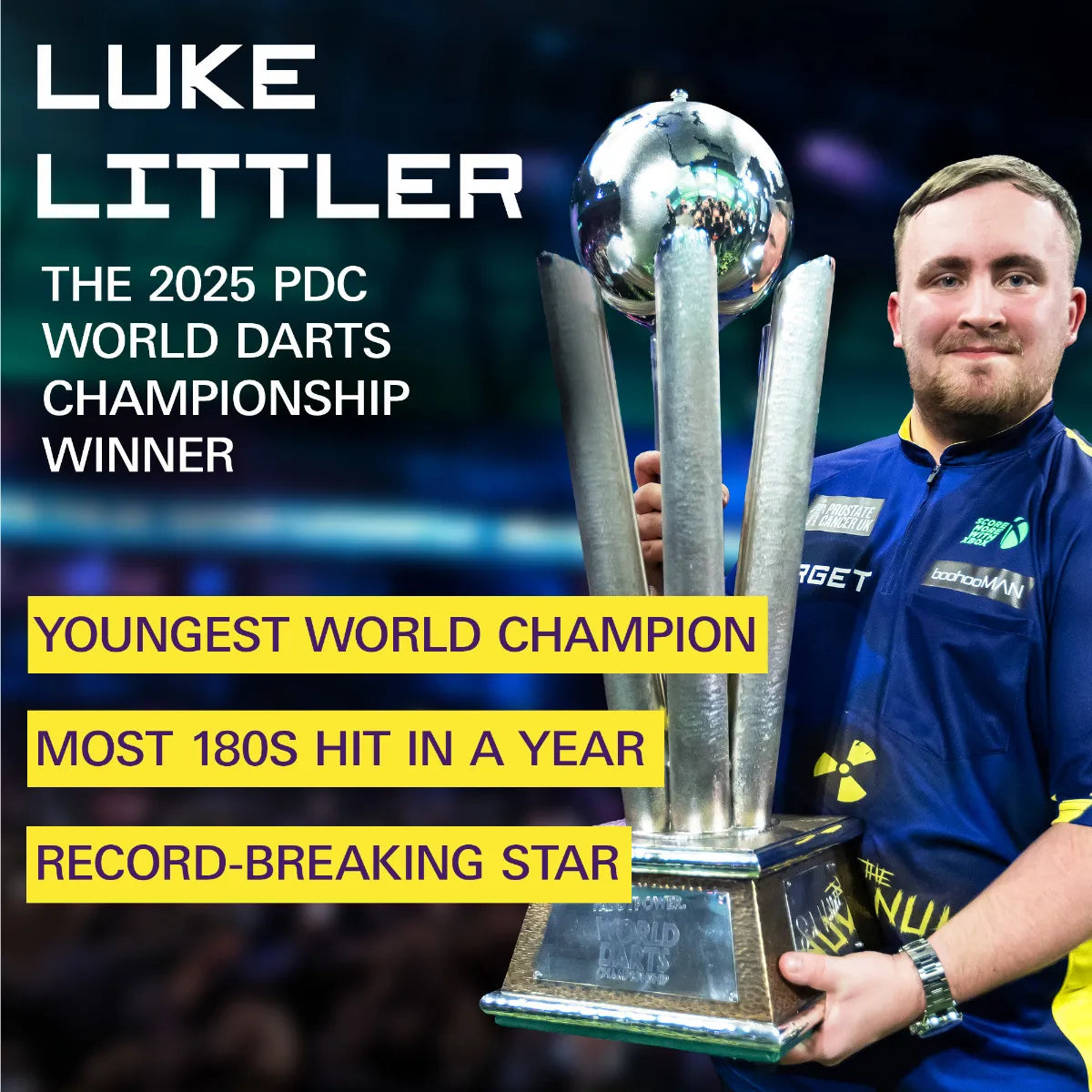 Target Luke Littler World ChampionK-Flex Flight System No. 2 Intermediate