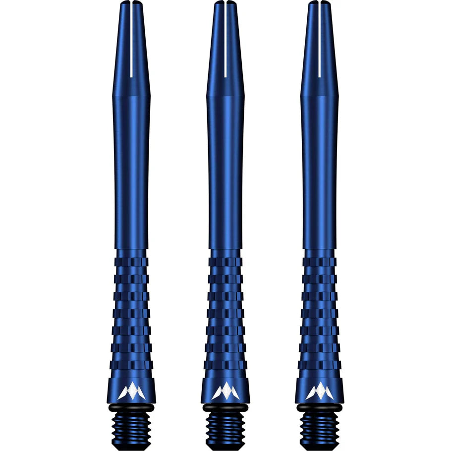 Mission Atom13 Aluminum Shafts - Anodized Metal Stems - Blue - Medium