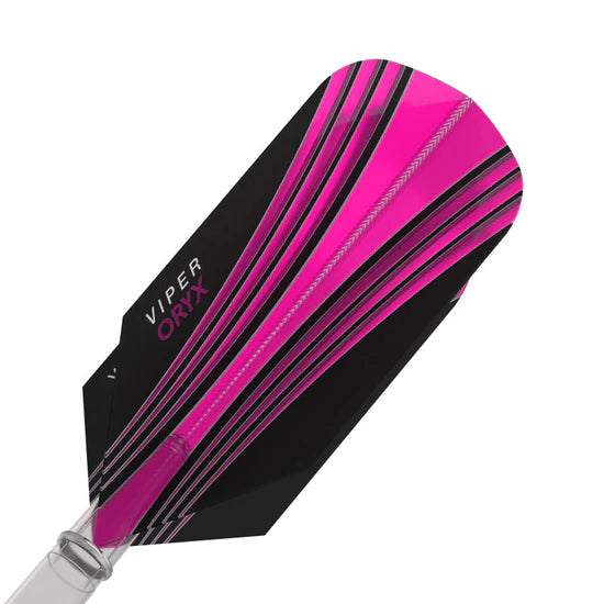 Viper V-100 Flights Oryx Slim Pink/Black Dart Flights