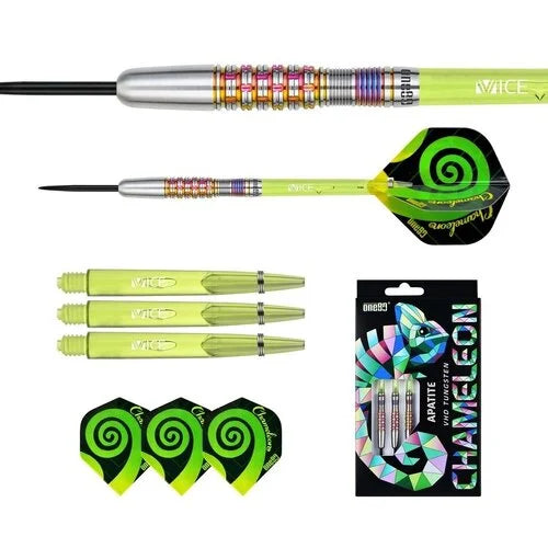 One80 Chameleon Apatite 25 gram 90% Tungsten Steel Tip Dart Set