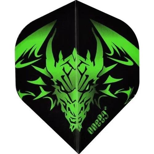One80 Jim Williams Dragon Green Dart Flights